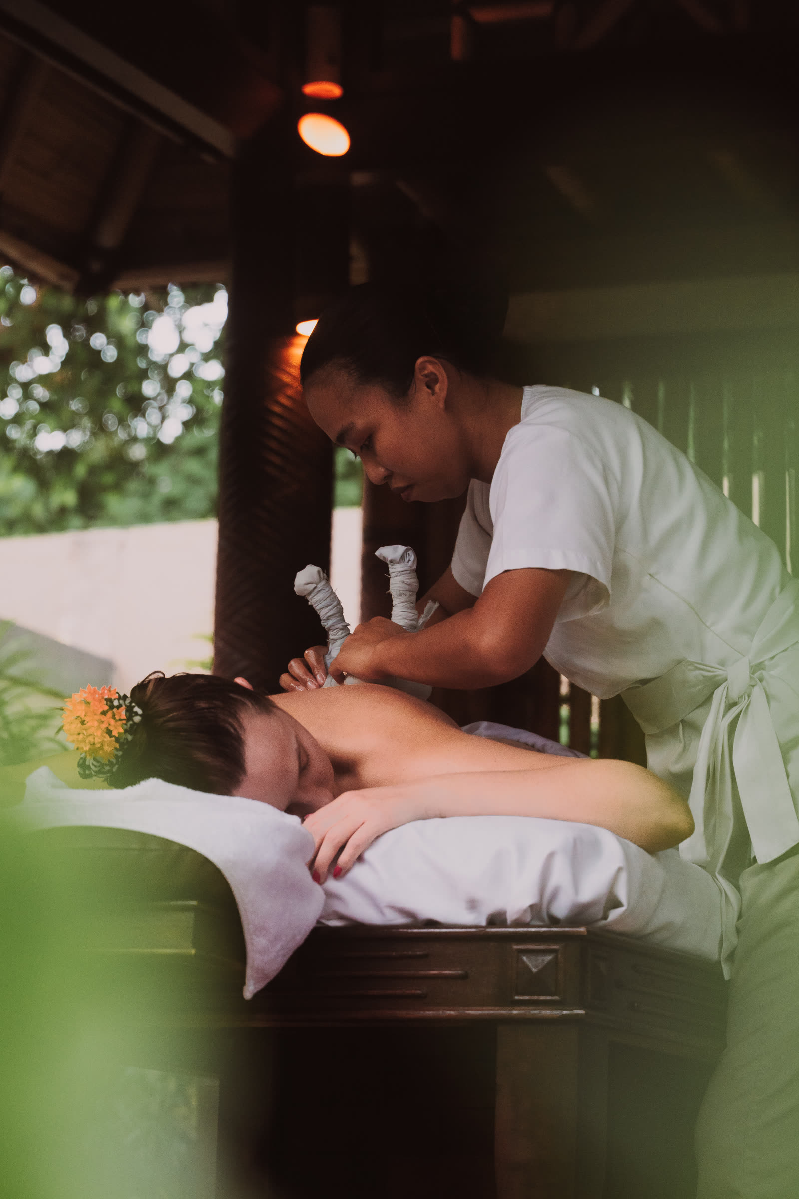 Spa-Behandlung im Royal Island Resort, Malediven
